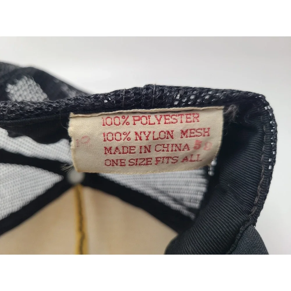 Vintage Wyoming Is Horny Buck Country Mesh Trucker Snapback Hat Cap‎ Funny Joke